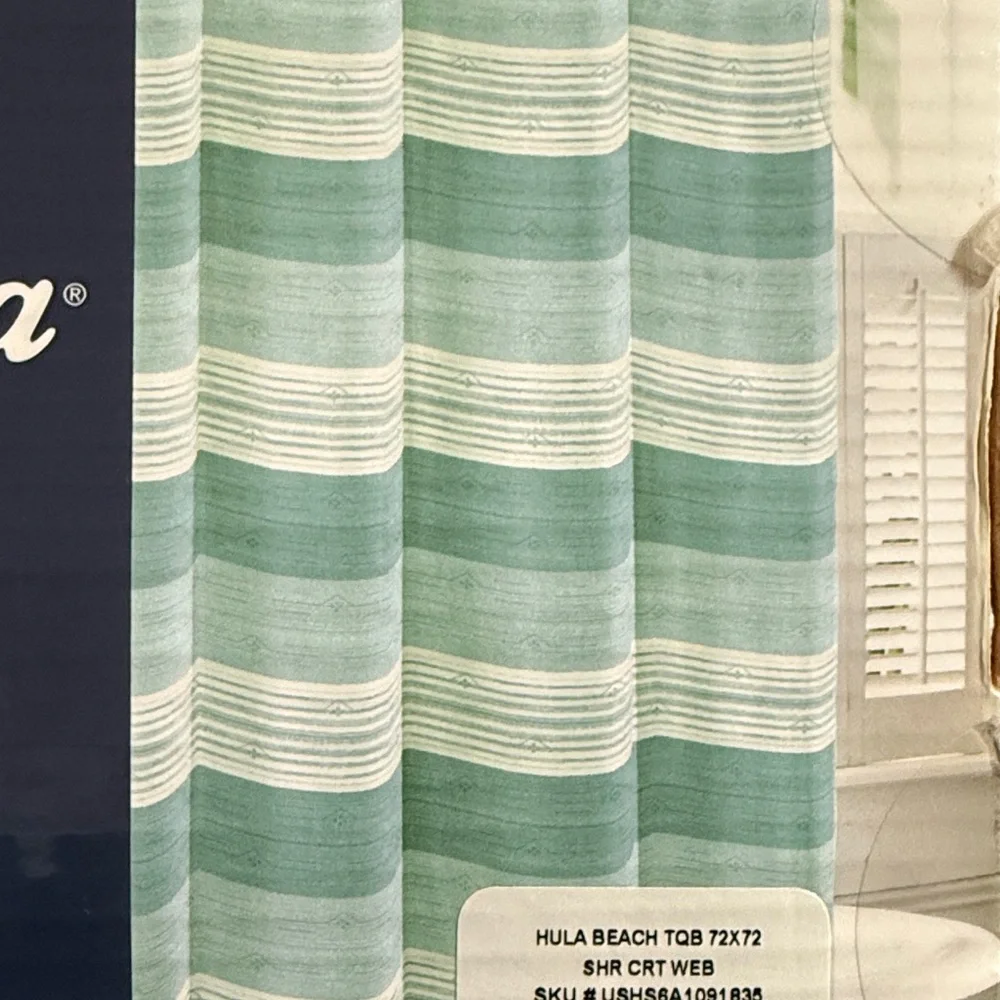 Tommy Bahama Shower Curtain Hula Beach NWT